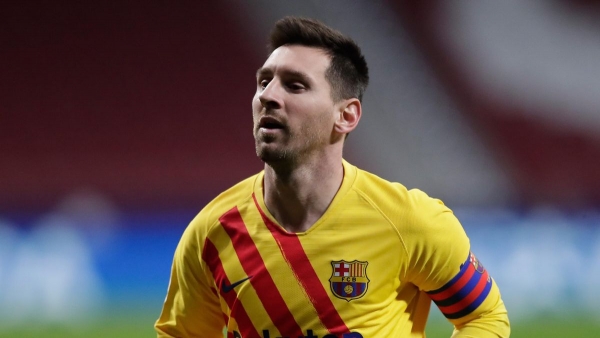 Lionel Messi memberikan penghormatan kepada mendiang Diego Maradona Menhadiahkan Kemenangan 4-0 Barcelona